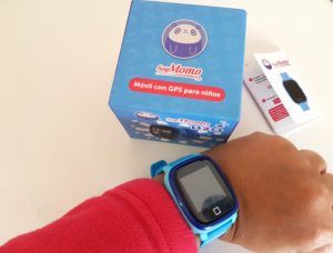 reloj GPS teléfono