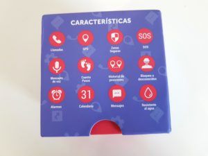 reloj GPS teléfono